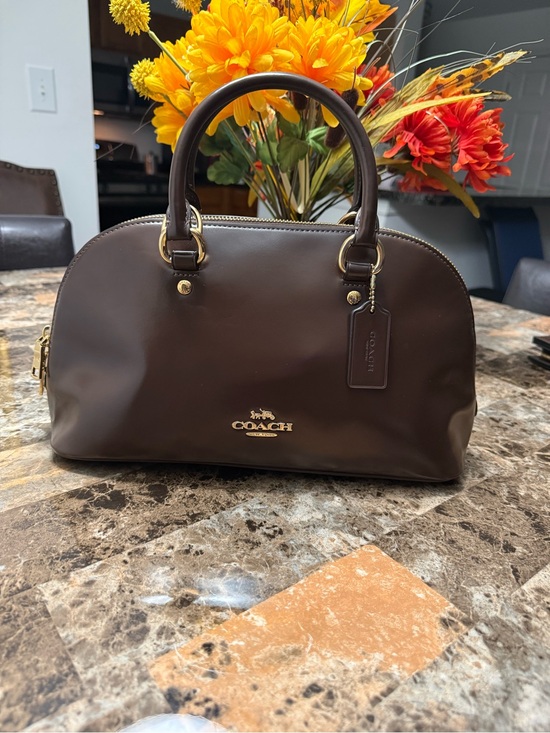 Coach Handbags - COACH Maple Lara Satchel bag